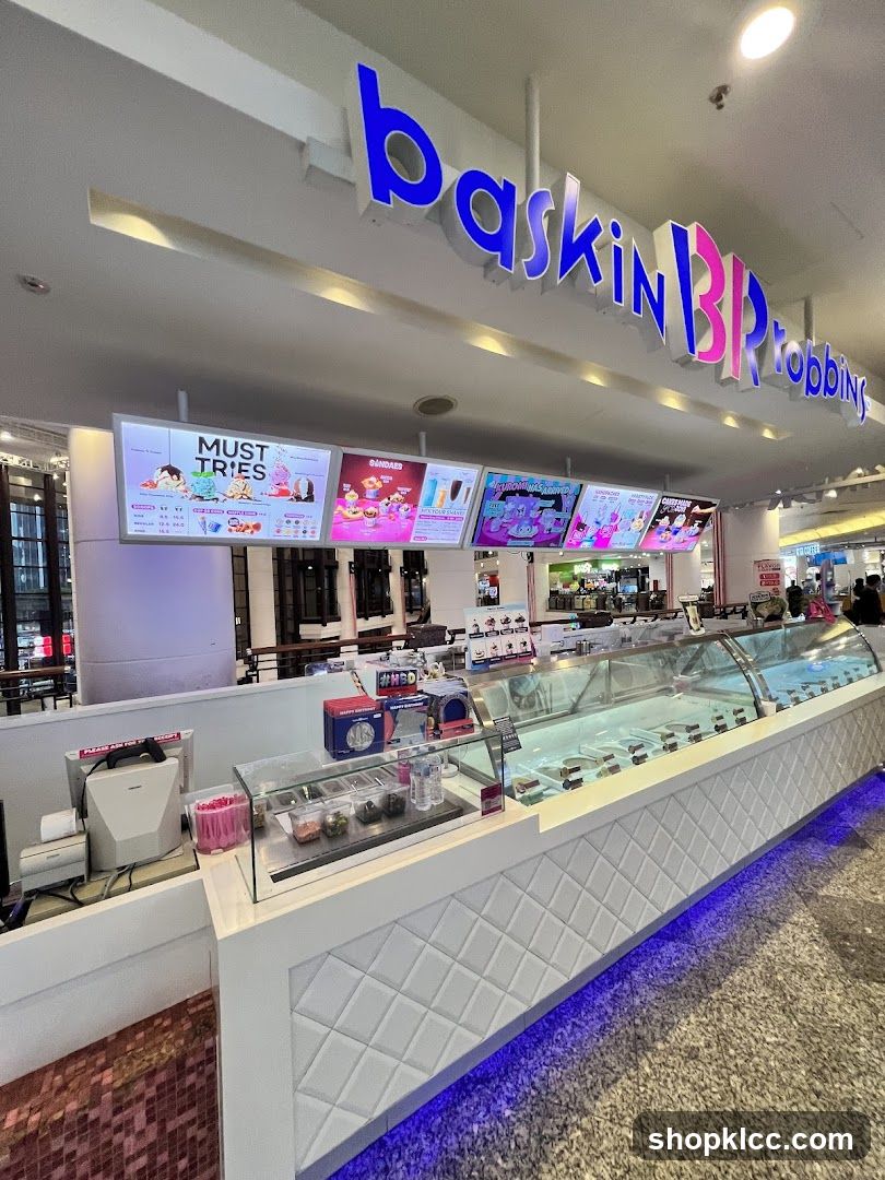 Baskin Robbins Store Interior
