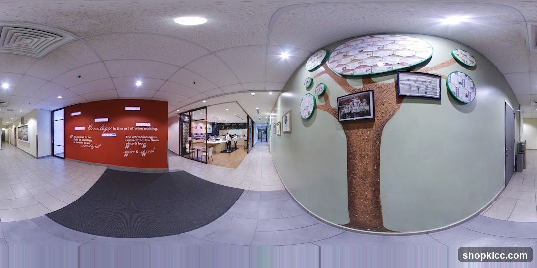Interior Hallway with Genealogy Wall Art