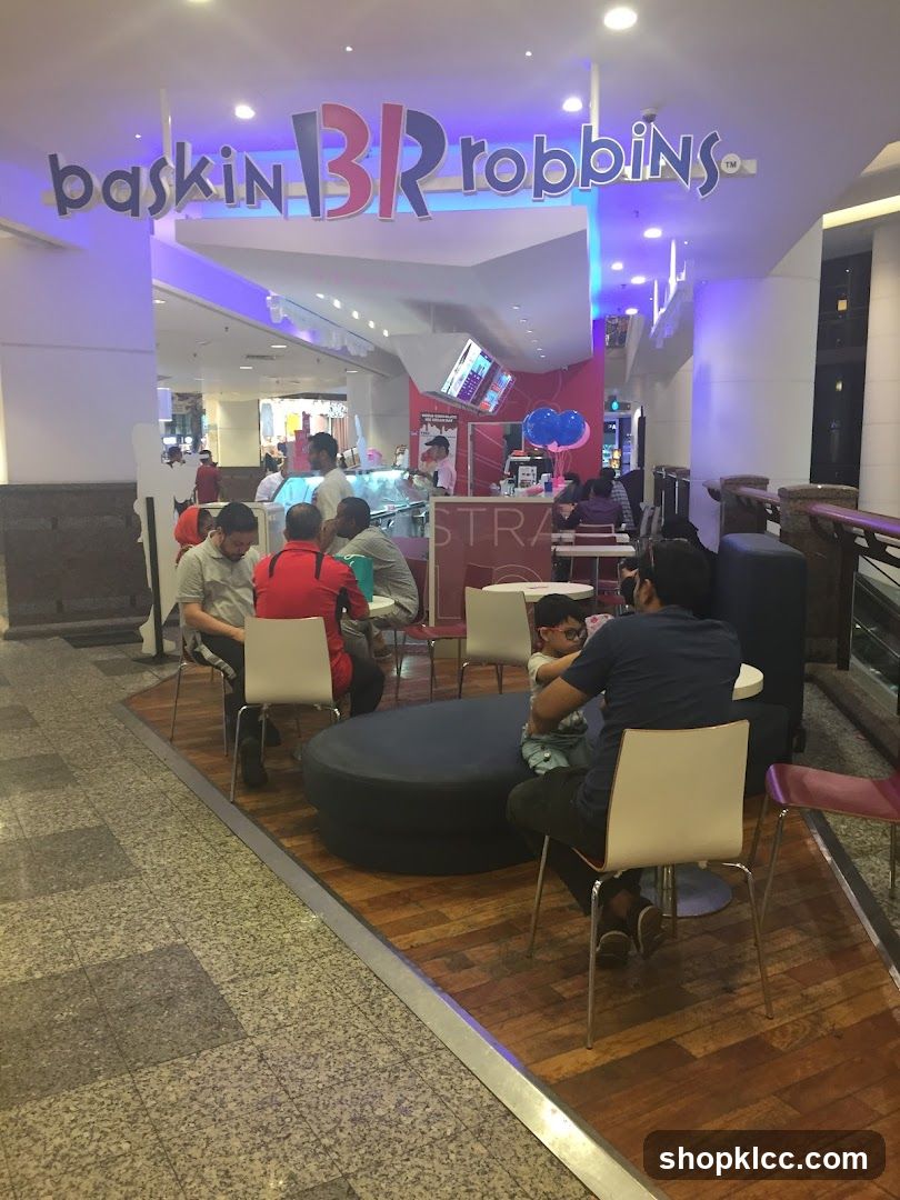 Baskin Robbins and Starbucks Interior