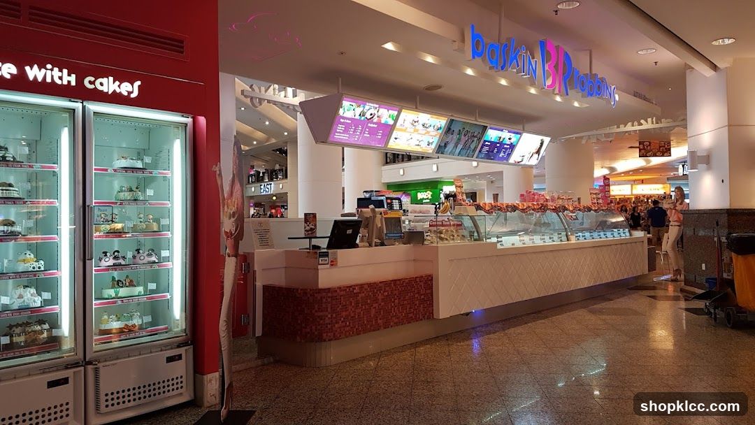 Baskin Robbins and Cake Shop Interior