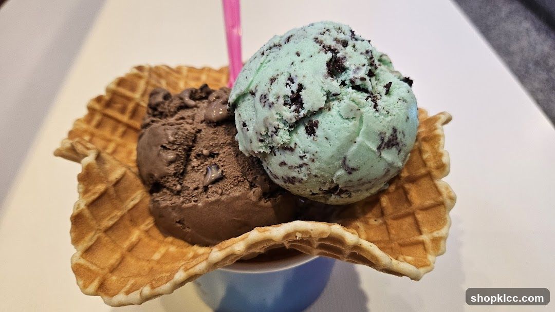 Ice Cream in Waffle Cone