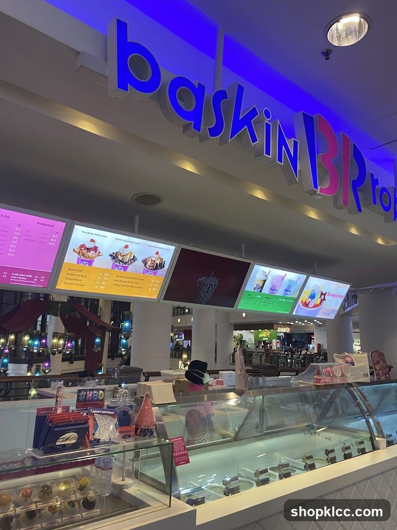 Baskin Robbins Store Interior