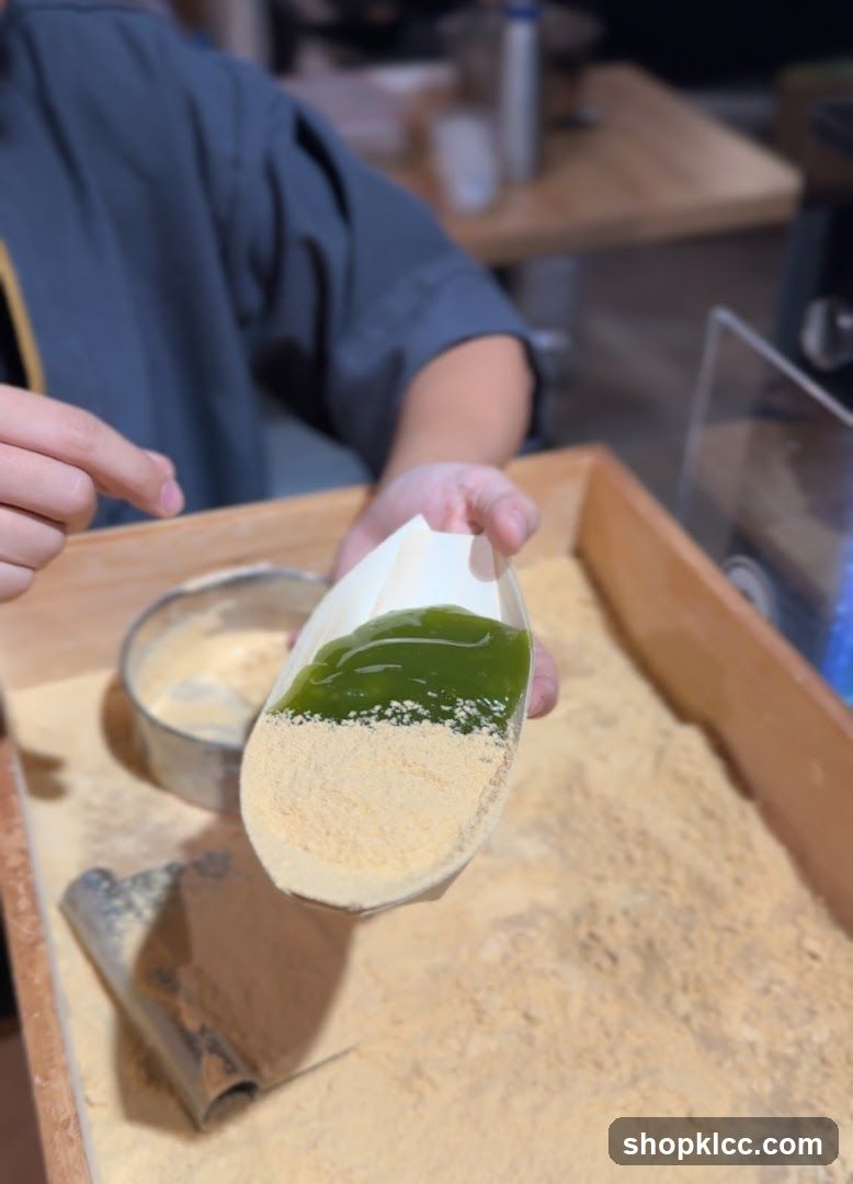 Matcha Dessert Preparation