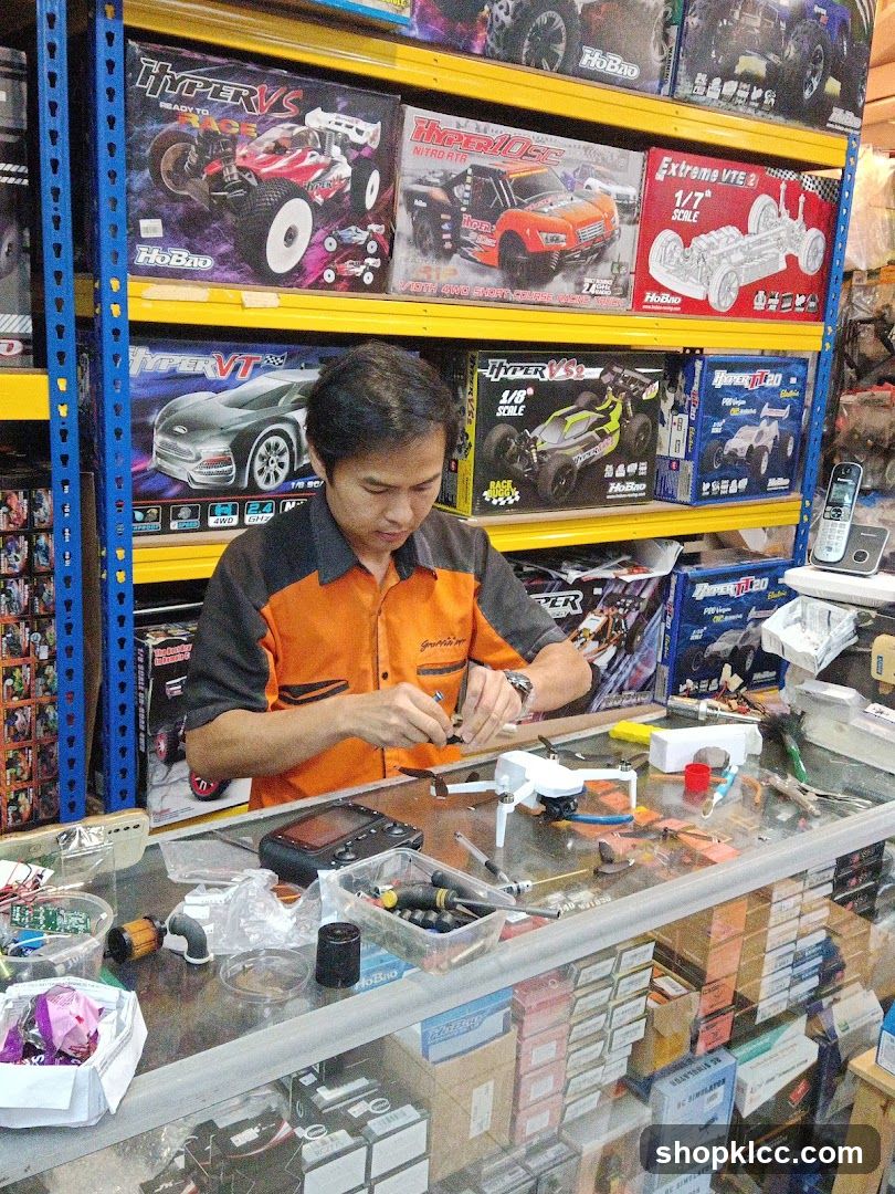 RC Car Shop Interior