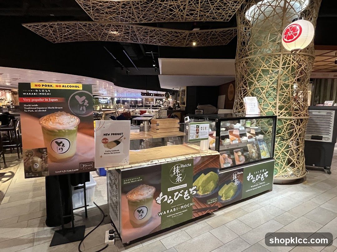 Matcha Drink Display Stand
