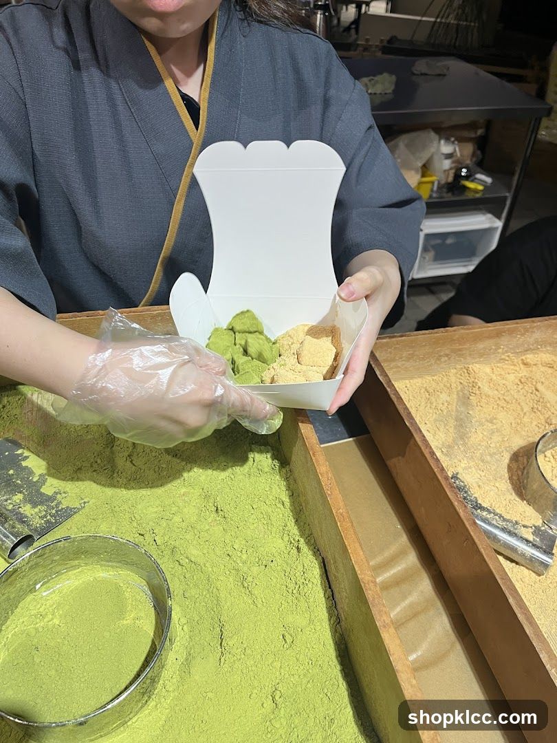 Matcha and Mochi Preparation