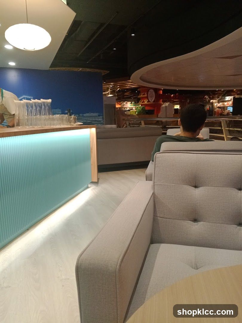 Cafe Interior with Seating