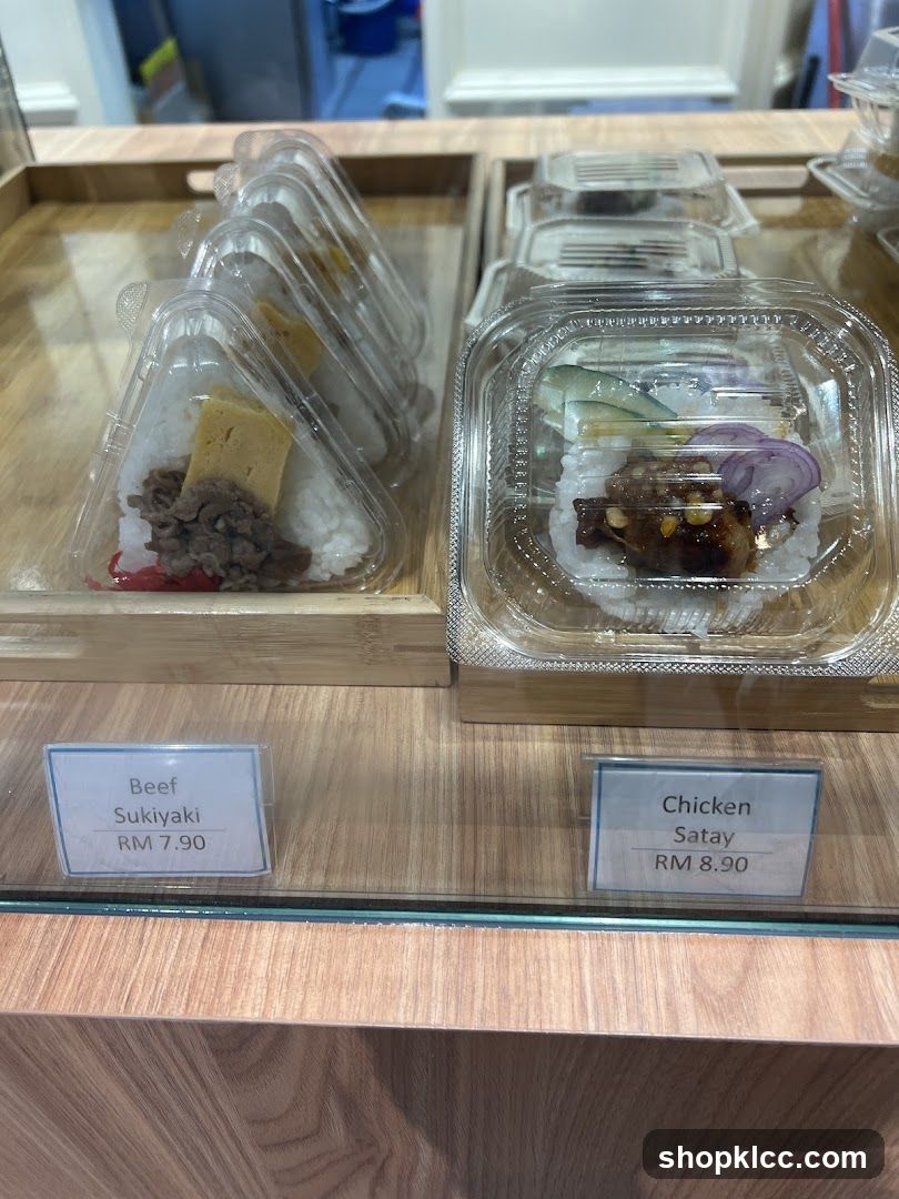 Onigiri and Sushi Rolls