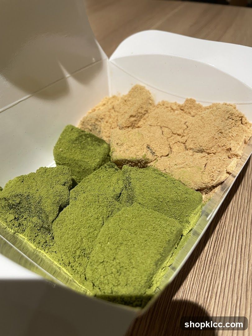 Matcha and Brown Sugar Desserts