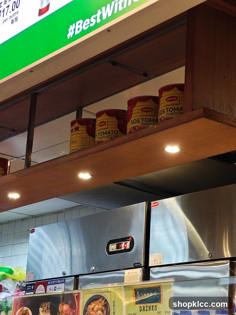 Condiments and Refrigeration Unit