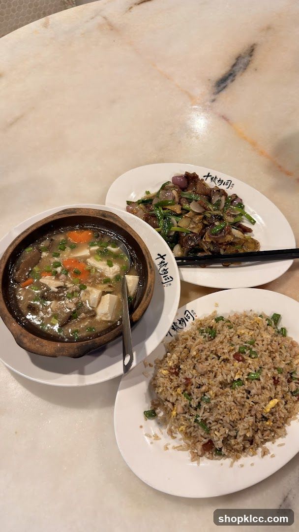 Chinese Food Spread