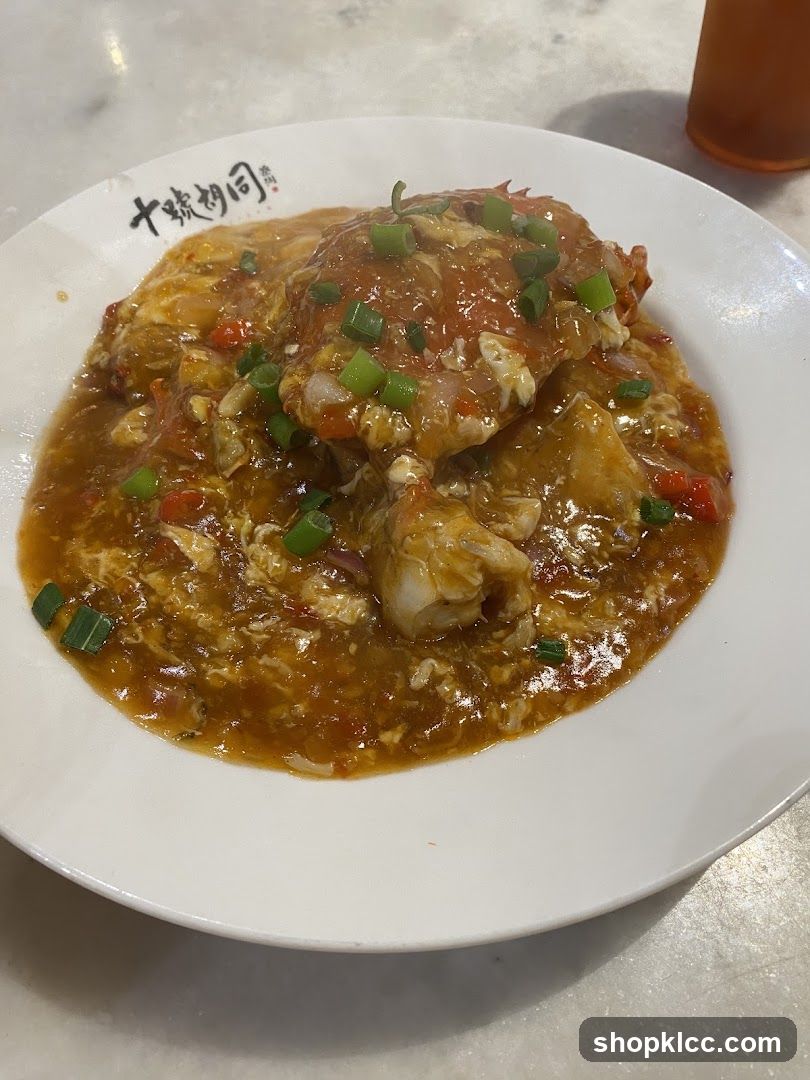 Crab with Sauce