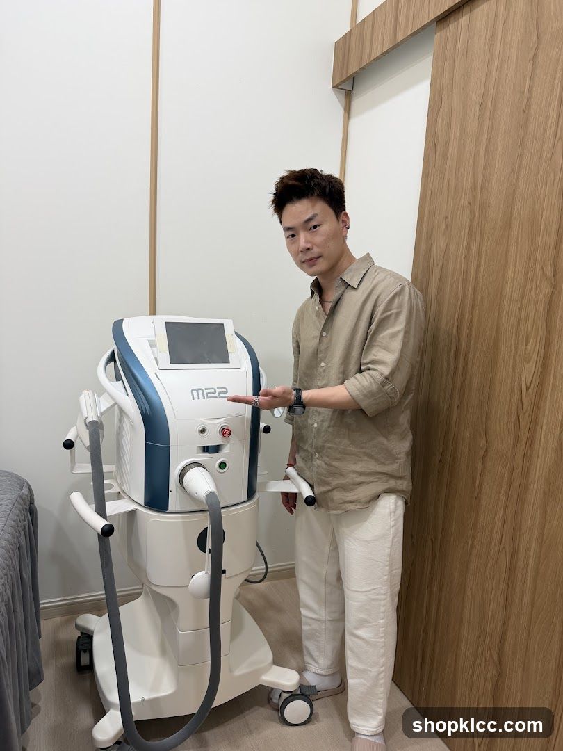 Man with M22 Machine