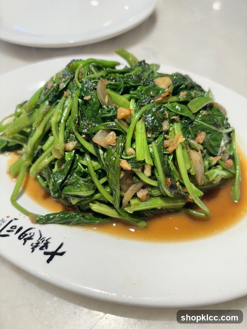 Stir-fried Water Spinach