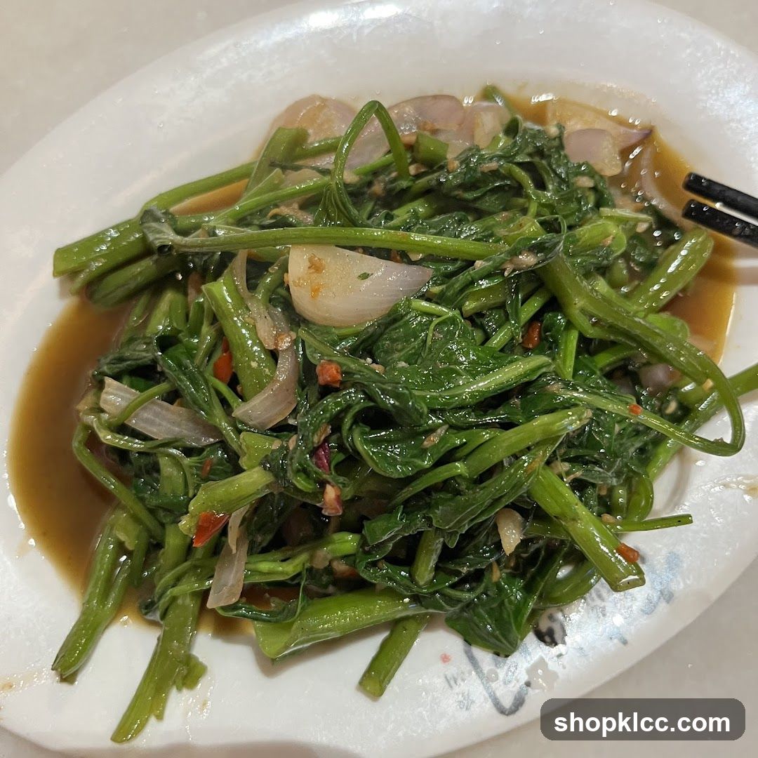Stir-fried Water Spinach