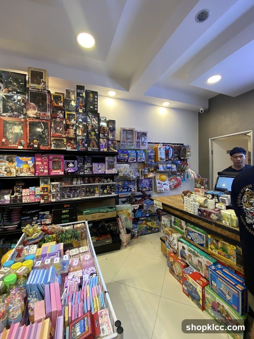 Toy and Stationery Store Interior