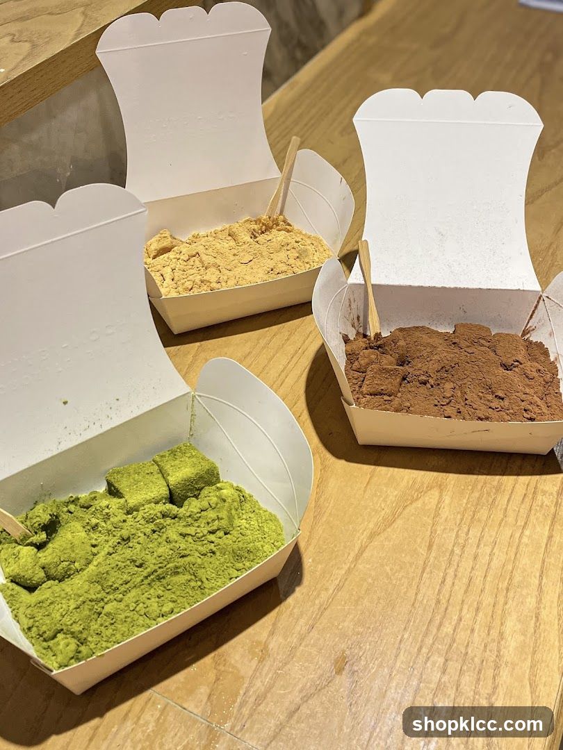 Matcha and Cocoa Desserts