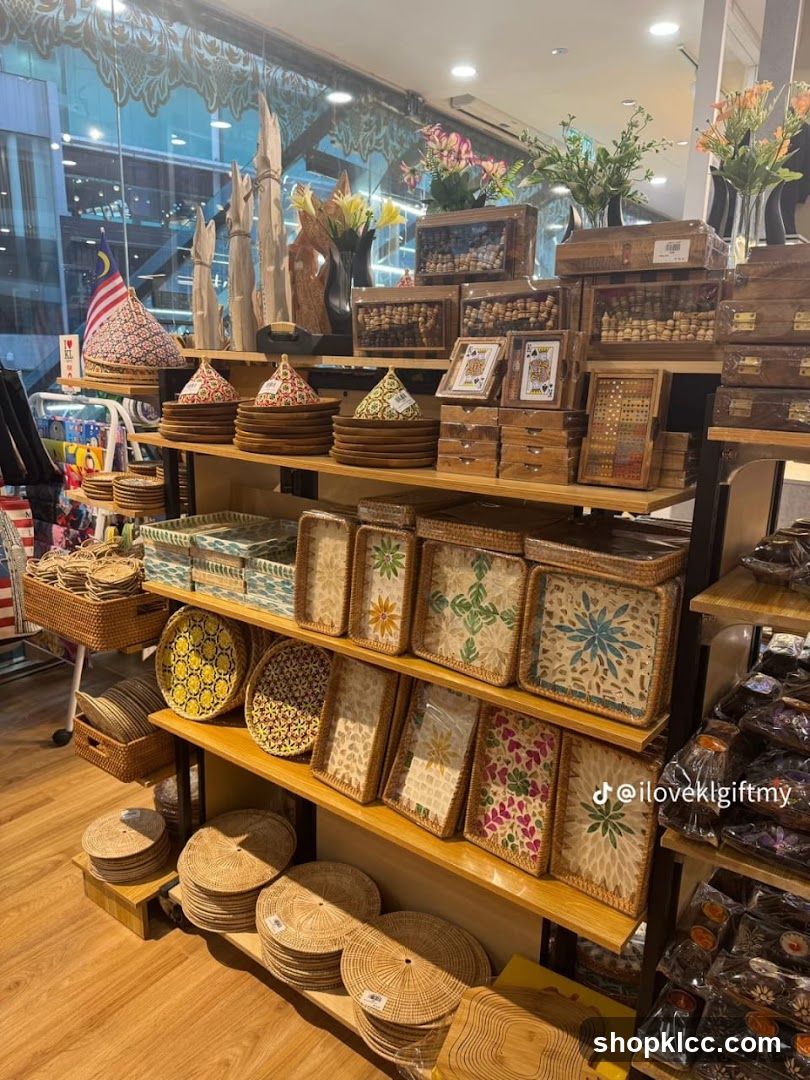 Bamboo and Wooden Crafts Shop Interior