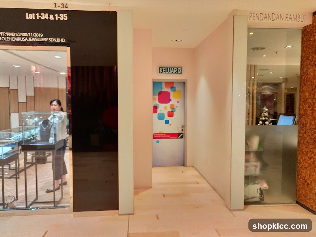 Shopping Mall Corridor Interior