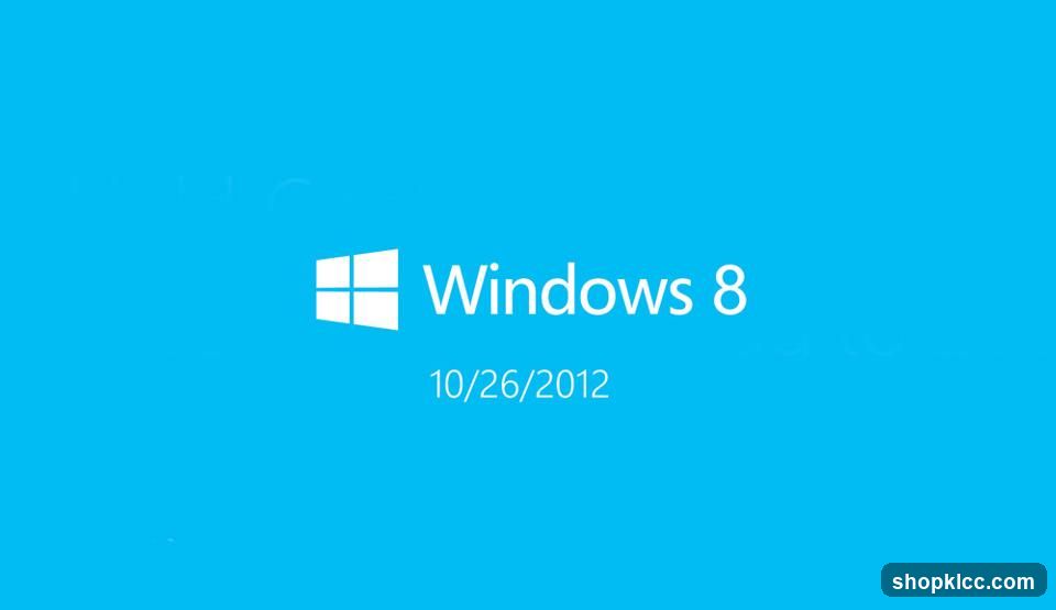 Windows 8 splash screen