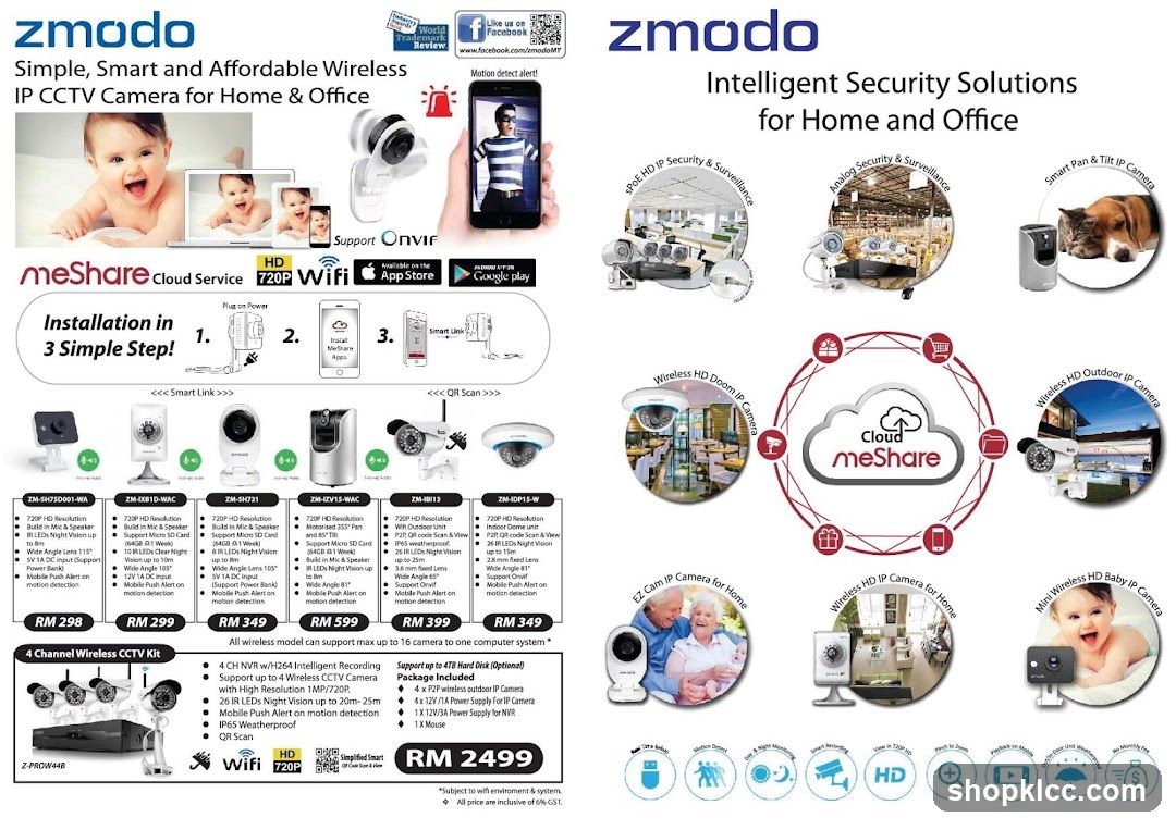 Zmodo Security Camera Ad