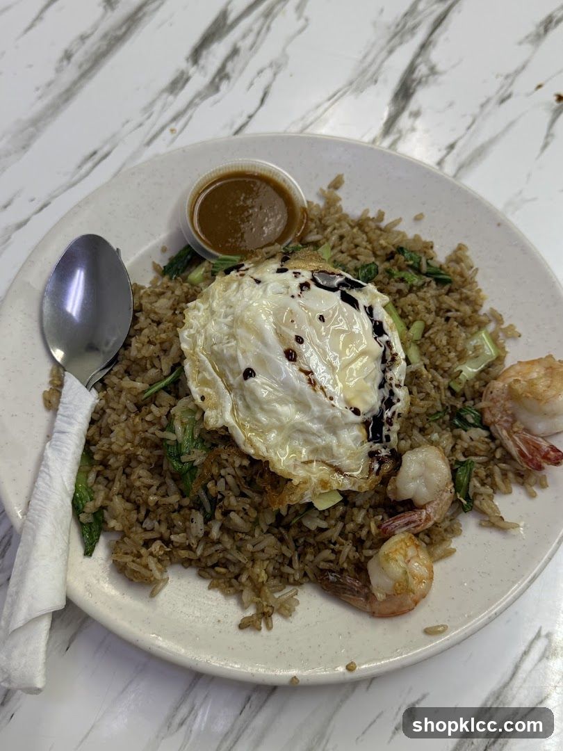 Fried Rice with Egg and Shrimp
