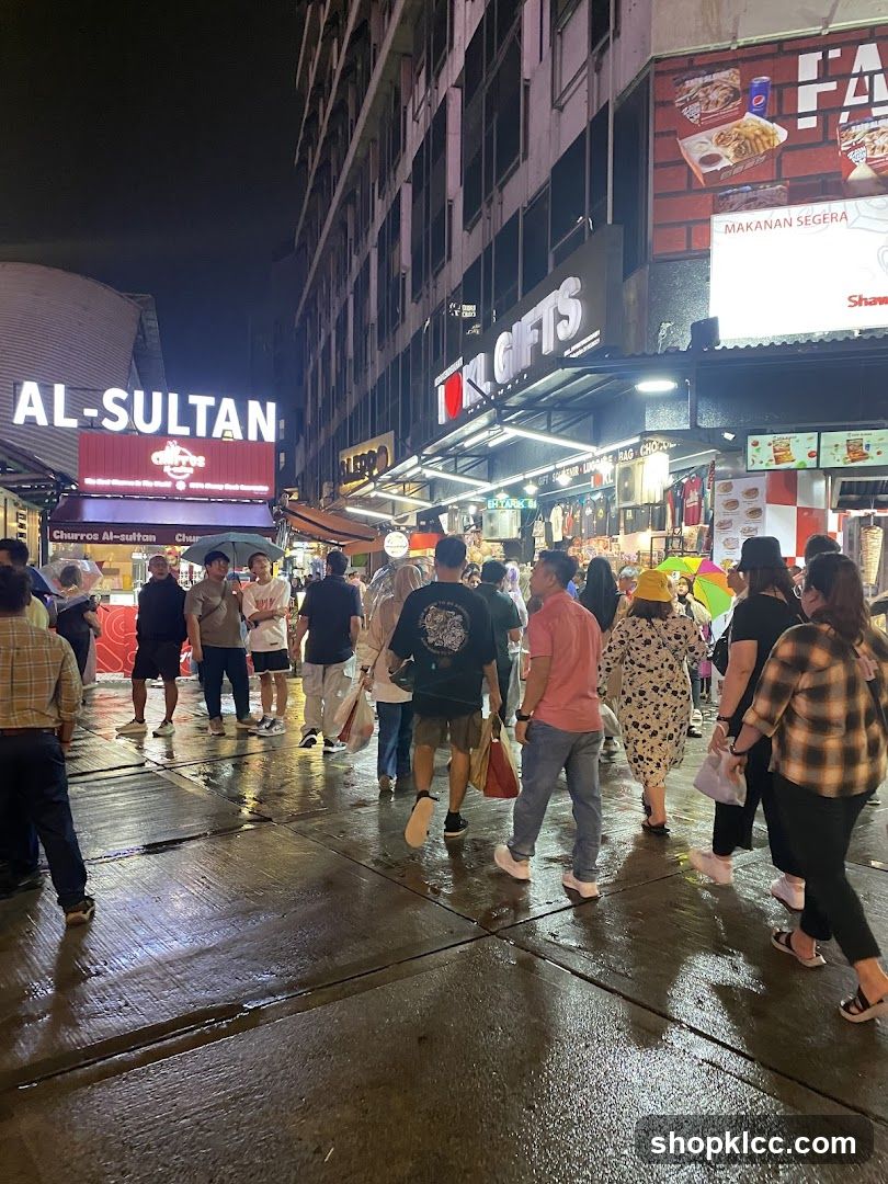 Night Market Street Scene