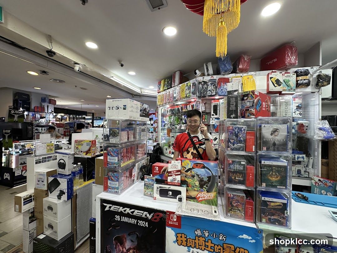 Electronics Store Interior