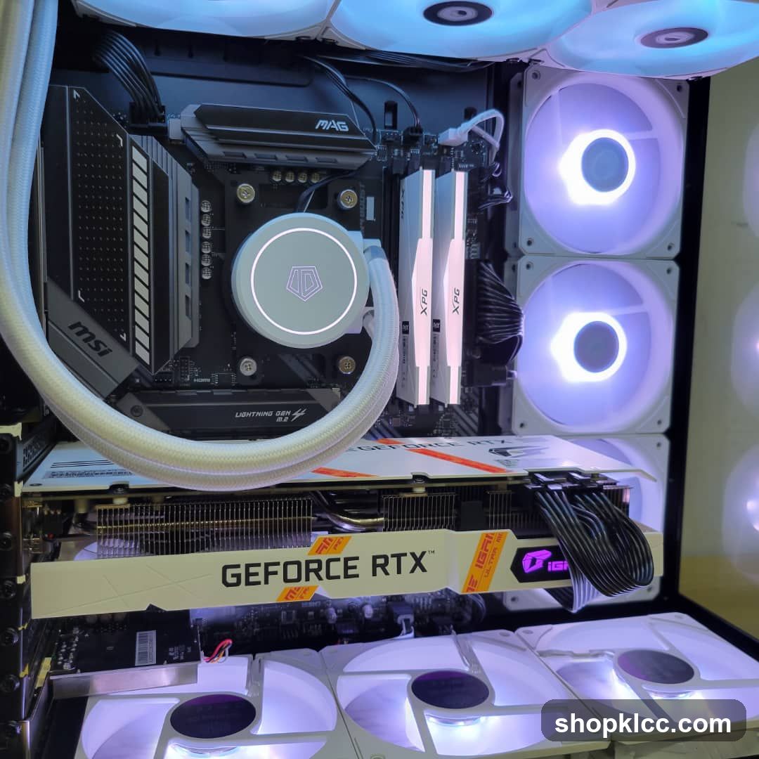 Custom PC Build Interior