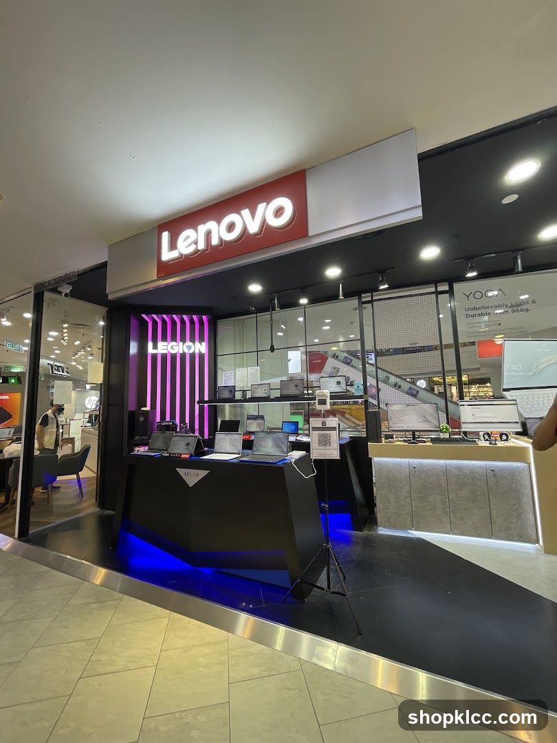 Lenovo Exclusive kiosk