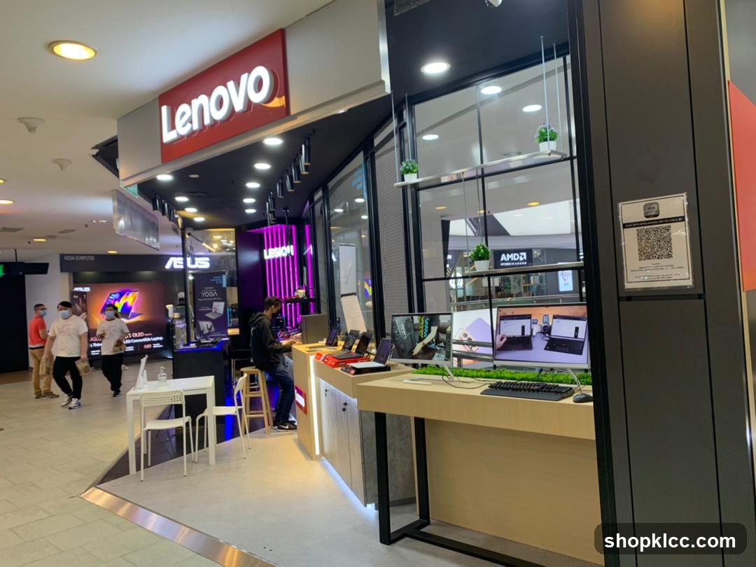 Lenovo Exclusive kiosk