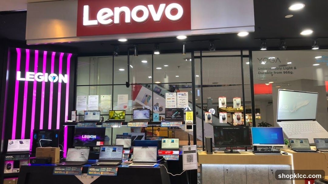 Lenovo Exclusive kiosk
