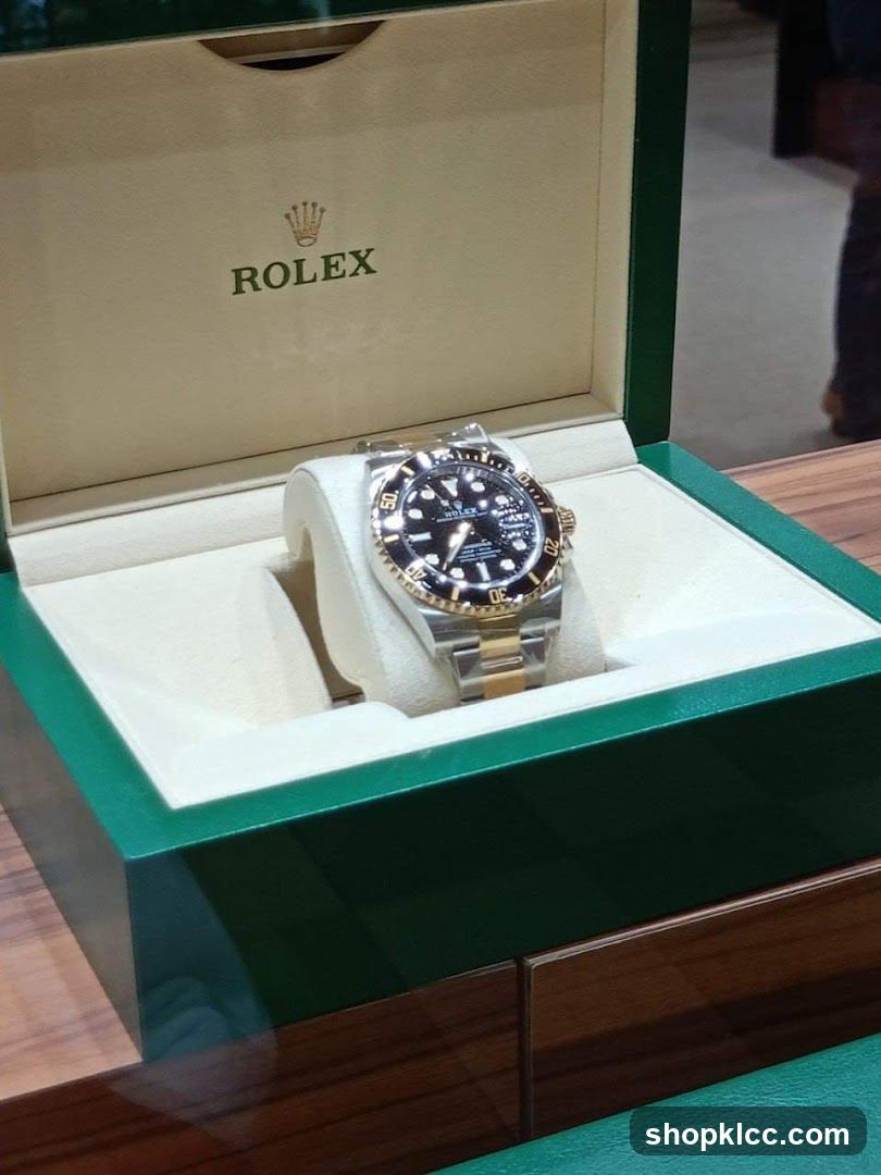 Rolex Watch Display