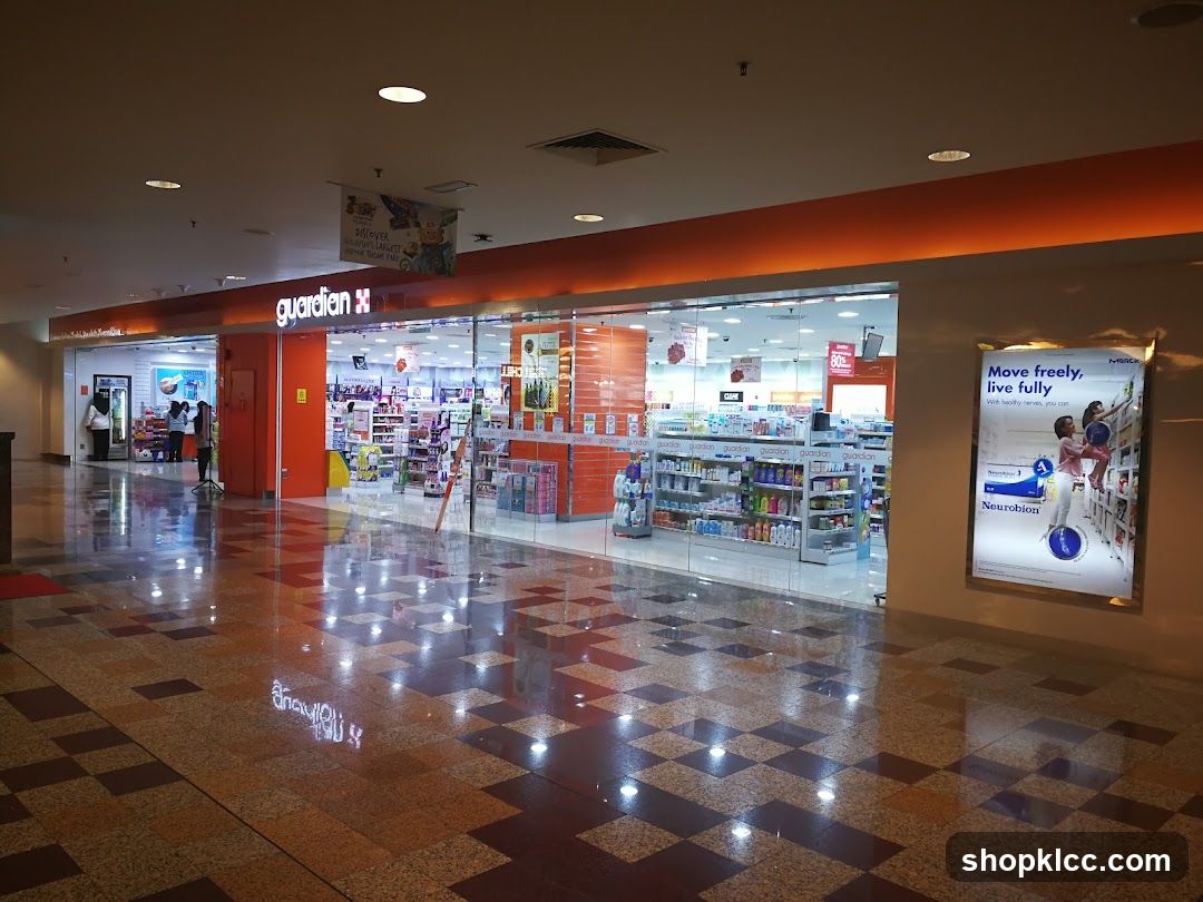 Guardian Pharmacy Store Interior
