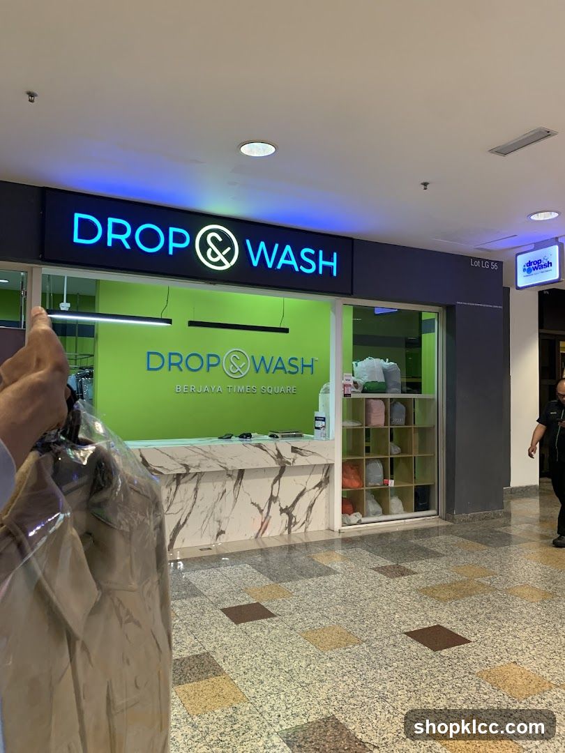 Drop & Wash Storefront
