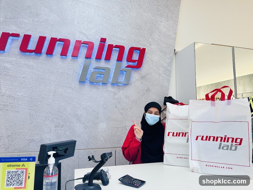 Running Lab Store Interior