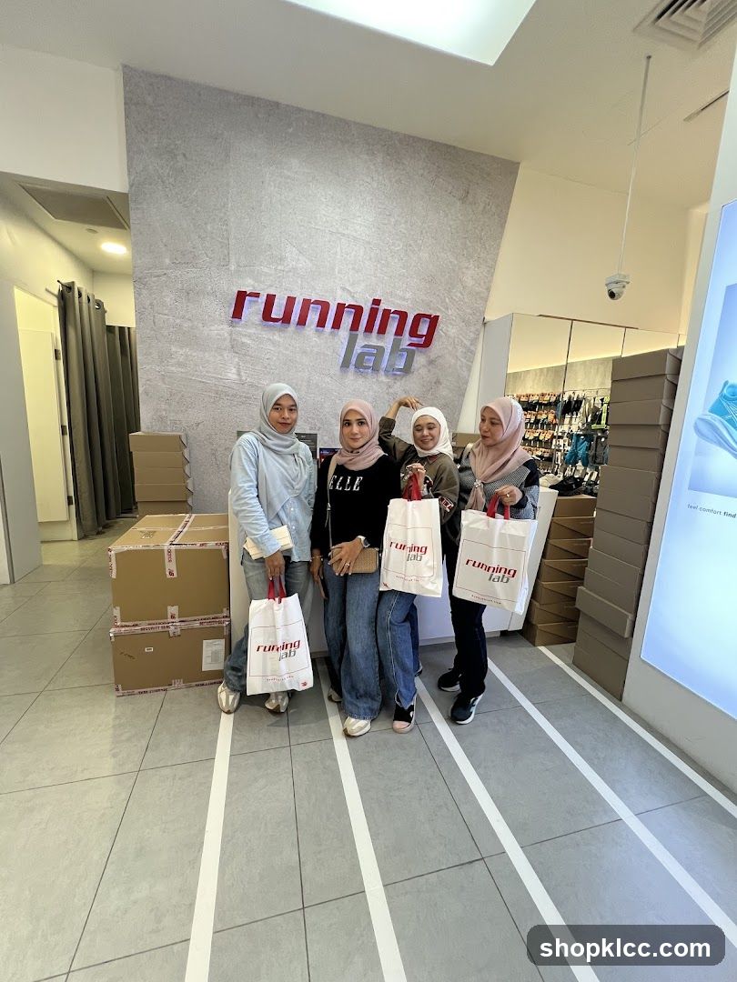 Running Lab Store Interior