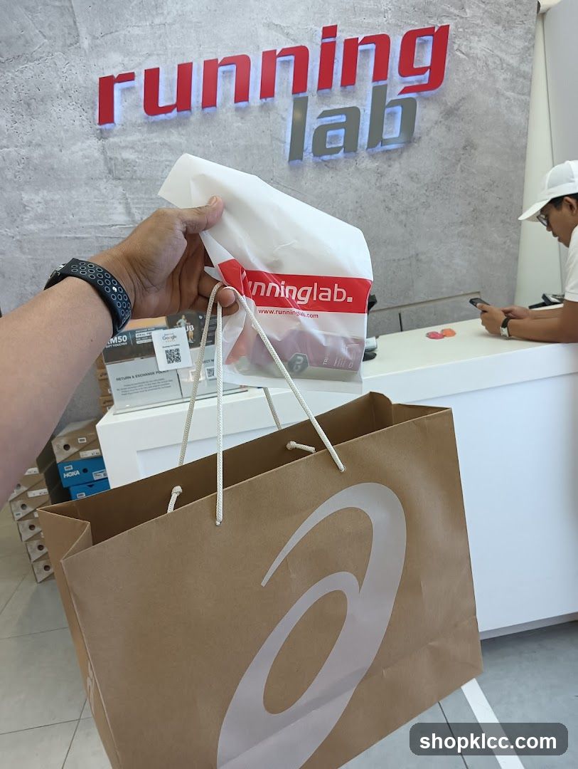 Running Lab Store Interior