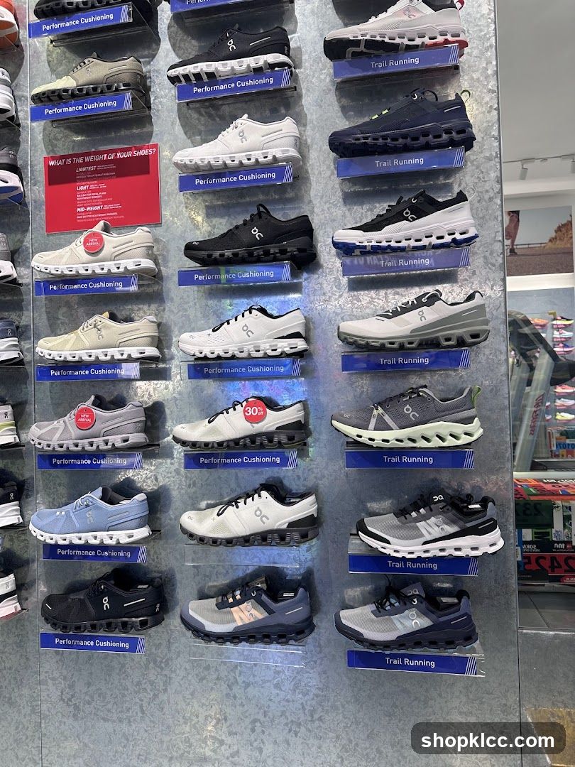 Shoe Display Wall