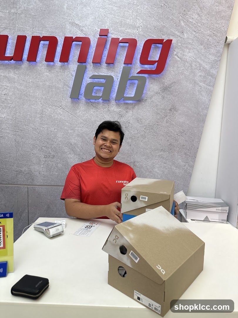 Running Lab Store Interior