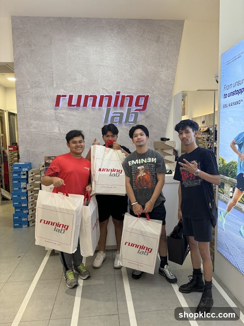 Running Lab Store Interior