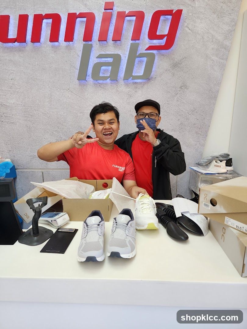 Running Lab Store Interior