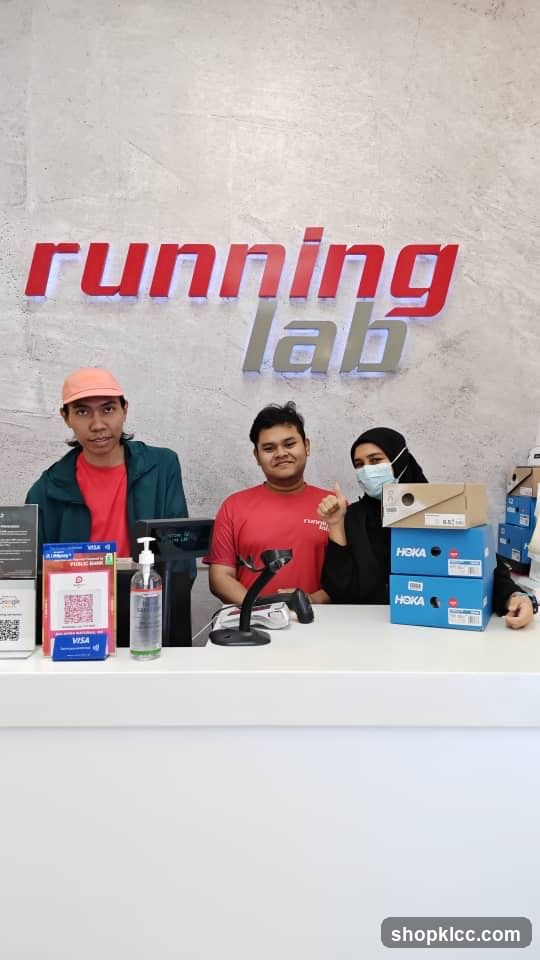 Running Lab Store Interior