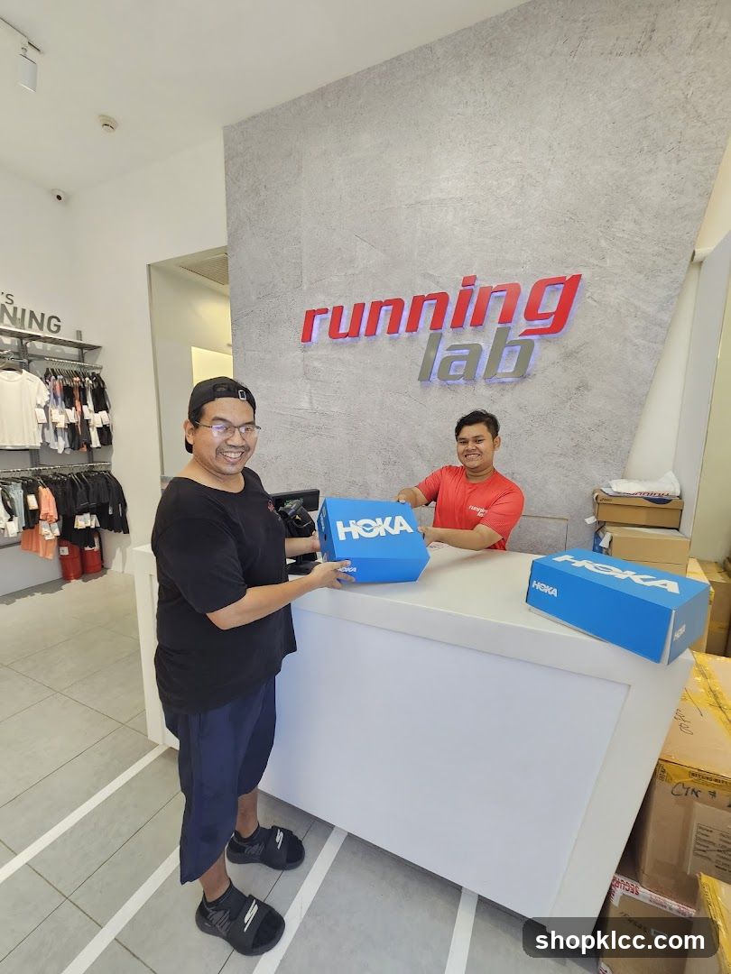 Running Lab Store Interior
