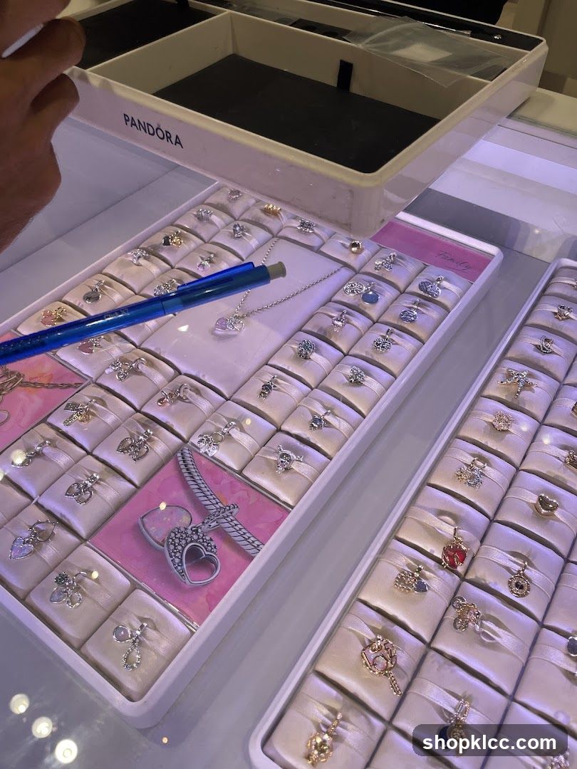 Pandora Jewelry Display