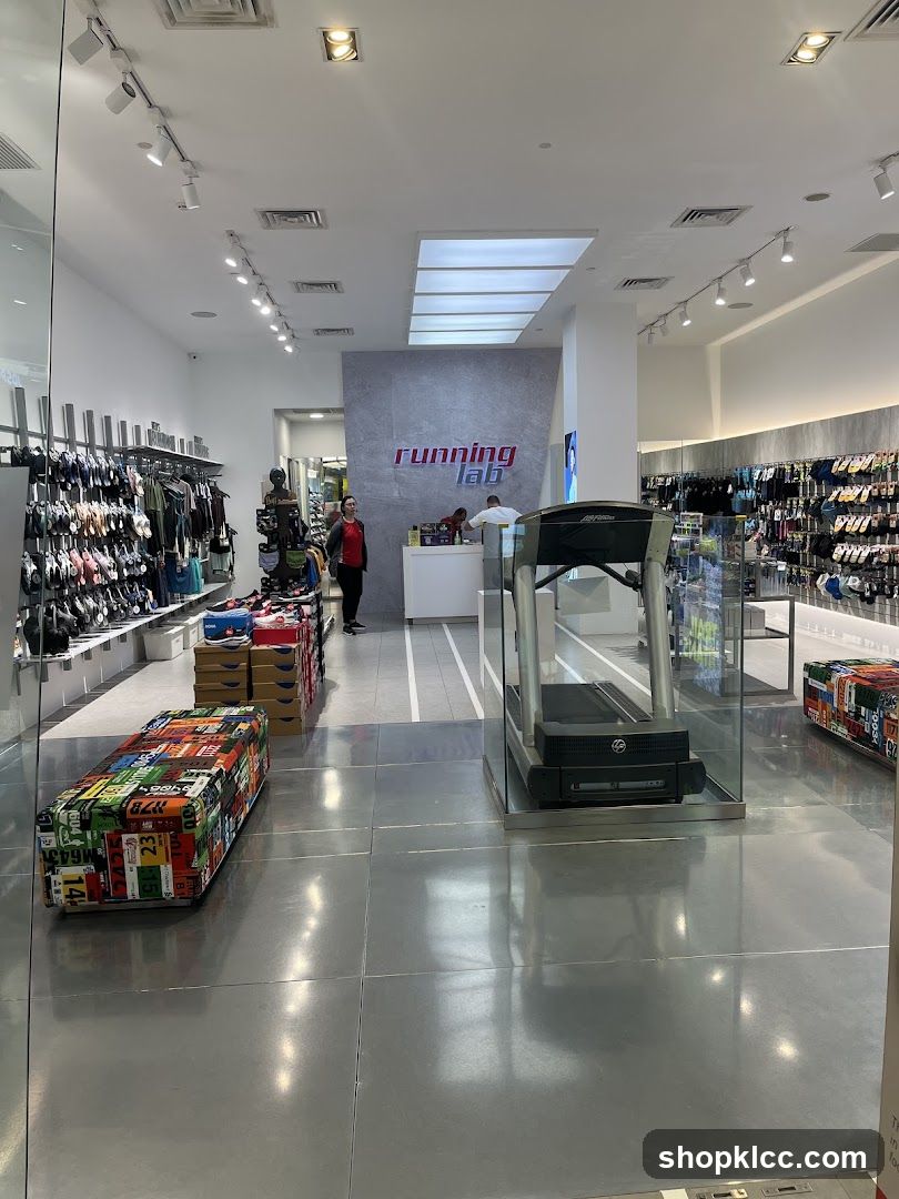 Running Lab Store Interior