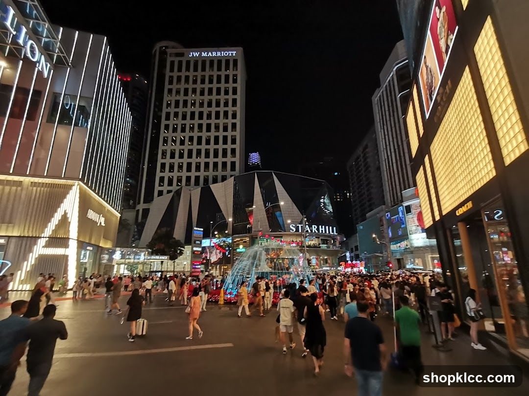 Night City Street Scene