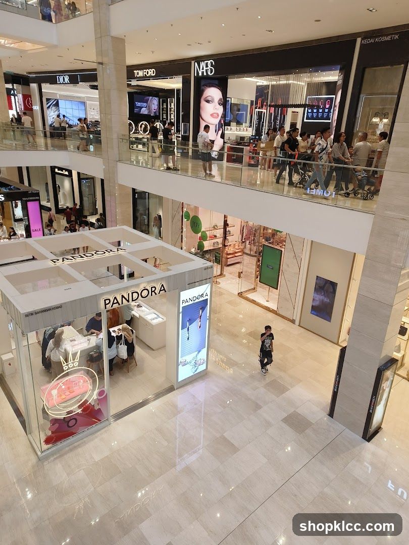 Shopping Mall Interior View