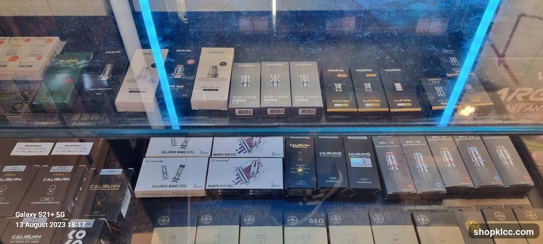 Vape Product Display Shelf