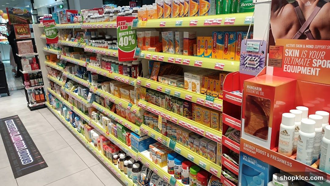 Grocery Store Interior Aisle
